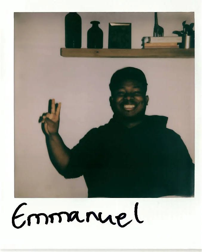 harmony polaroids: Emmanuel
